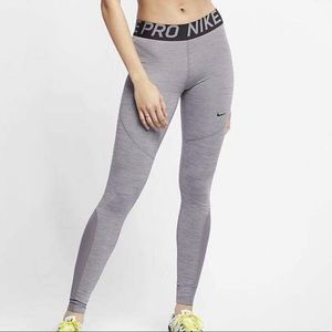 Size small Nike Pro Tights, Gunsmoke/Gray